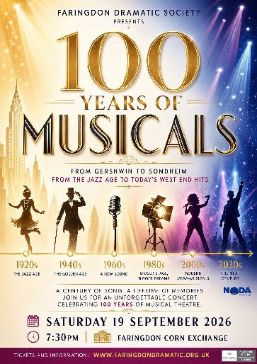 Faringdon Dramatic Society - 100 Years of Musicals